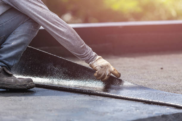 Professional Exterior Waterproofing technician working in Lyndhurst, OH